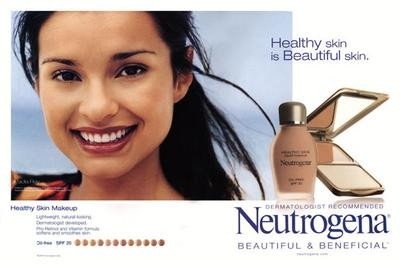 V reklami za Neutrogeno - foto