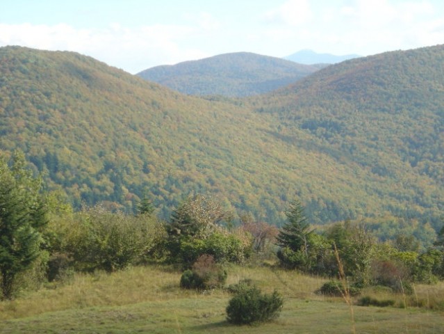 še en pogled dol - v ozadju Snežnik