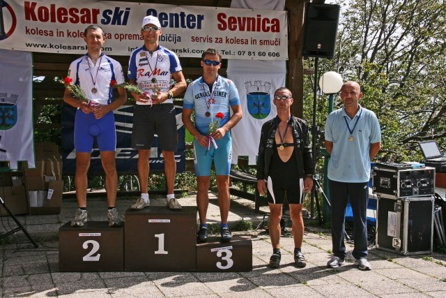 Od 34-40 let-1.-Igor Štrbenc, 2.-Aljoša Šumlaj, 3.-Igor Župančič, 4.-Sandi Colarič, 5.-Mat