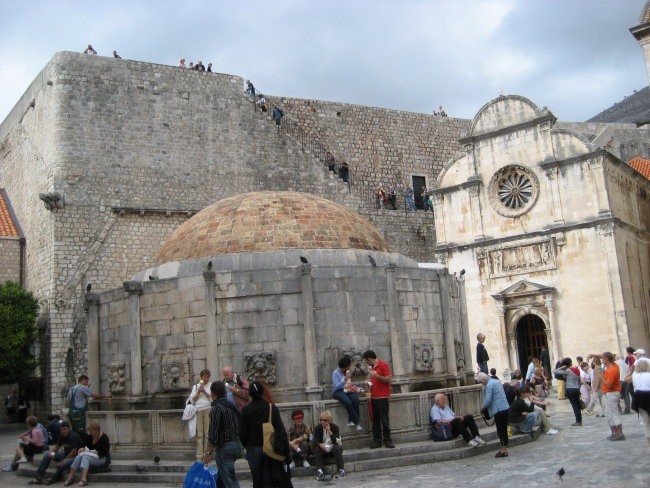 Znan vodnjak v Dubrovniku
