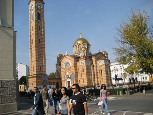 Obnovljena pravoslavna cerkev v Banja Luki