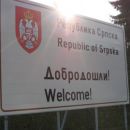 Tkole te pozdravijo v Republiki Srbski ali pa se od tebe poslovijo tole je na meji z Gradi