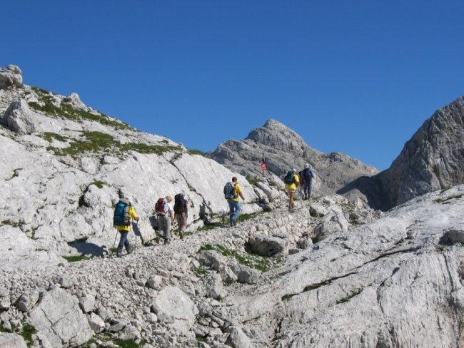 nastavljamo prema Koči na 7 triglavskih jezerih