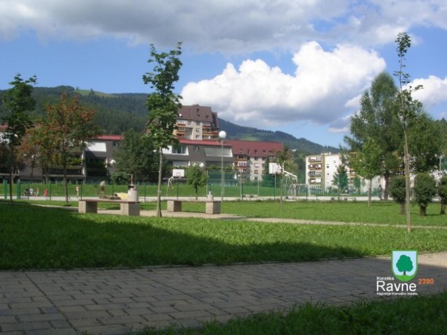 *Ravne - Javornik
-osrednji del naselja s parkom