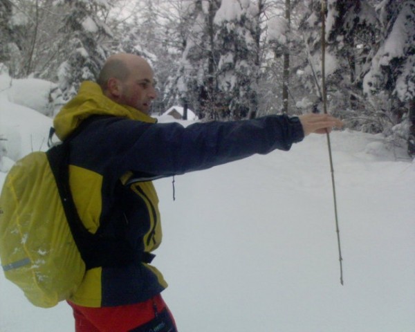 Max. višina snega 60cm.