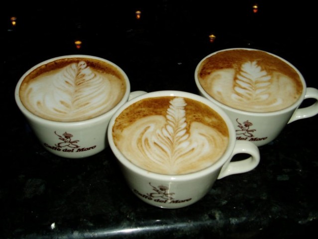 Latte art - foto