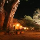 Fachada nocturna