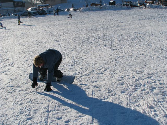 Lokve snowboarding,  8. feb 2010 - foto