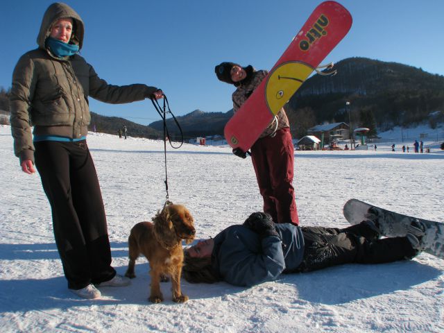 Lokve snowboarding,  8. feb 2010 - foto