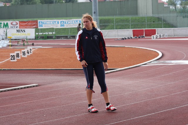 Barbara Špiler, nova absolutna državna rekorderka v metu kladiva z 64.90 metra