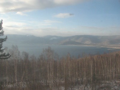 Prvi pogled na Bajkalsko jezero.