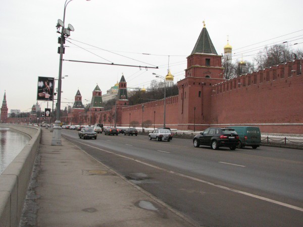 Dolgo obzidje Kremlina.
