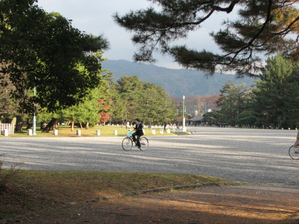 Kyoto imperial park.