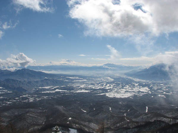 Pogled na dolino.