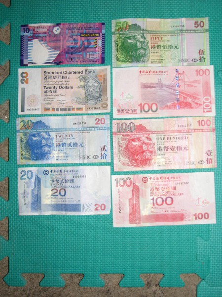 HongKonski dolarji.