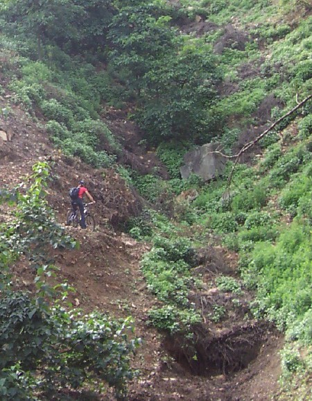 M:27.06. Qipanshan in Huanggongyuan s kolesom - foto