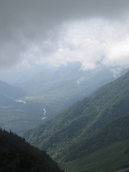 Pogled v Kamikochi.
