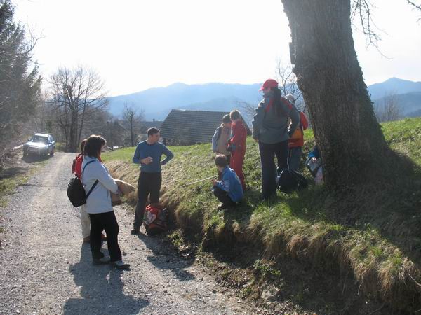 prvi počitek ...in prve težave